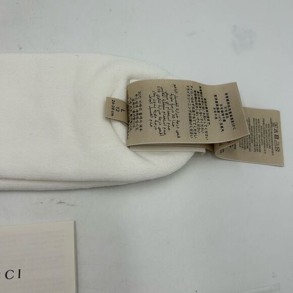 Men's Gucci, interlocking GG striped socks size large made in Italy - Picture 6 of 10